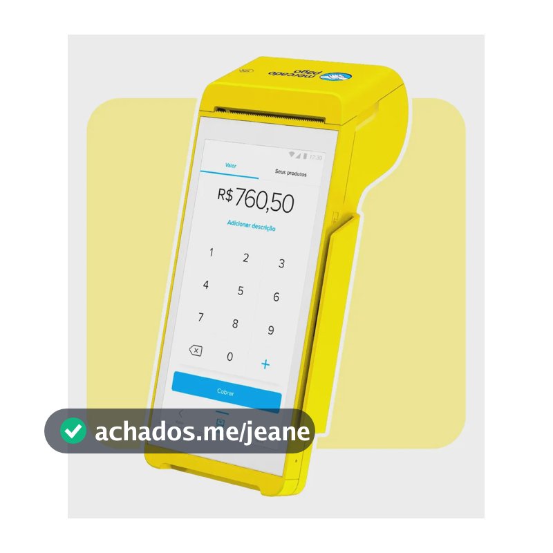 Maquininha De Cartão Mercado Pago Point Smart 2  4g Wifi Nfc Claro 127/220v