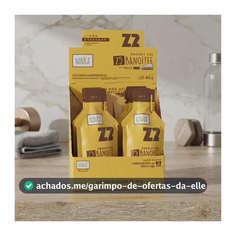 Kit Gel De Carboidratos Banoffee - 5un Banana