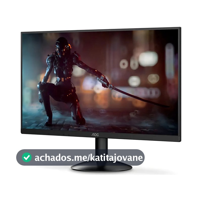 Monitor gamer Aoc Série B30 21.5'' Full Hd Gaming 120hz 1ms 22b30hm23 cor preto