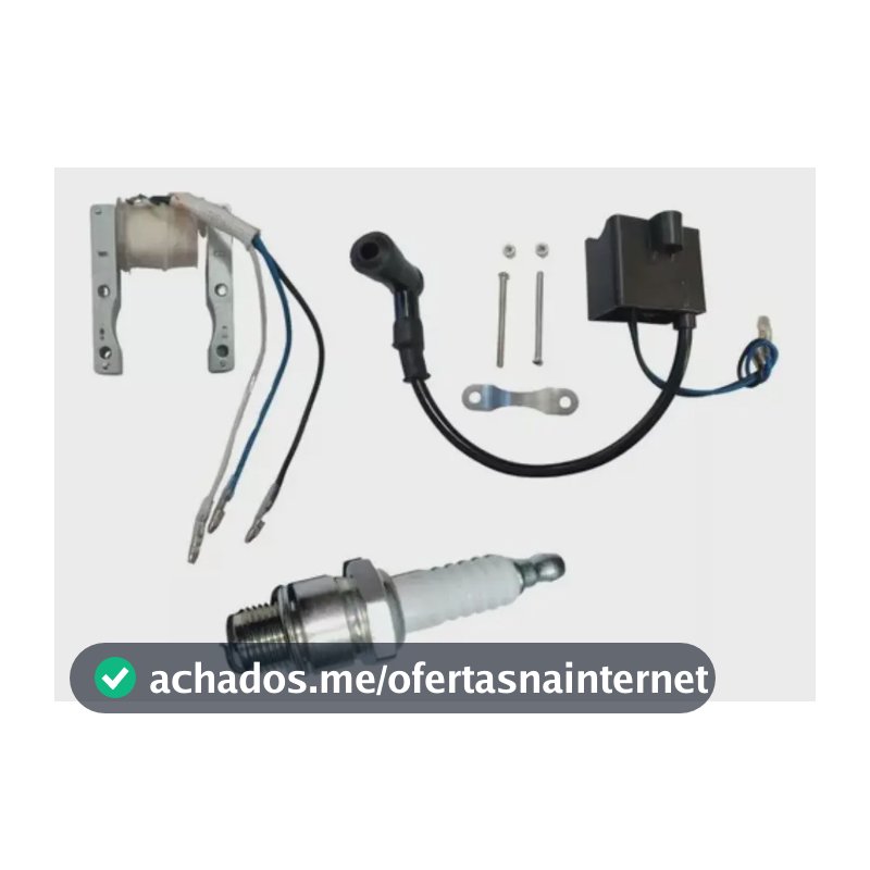 Bobina + Cdi + Vela Kxt  Bicicleta Motorizada 80cc
