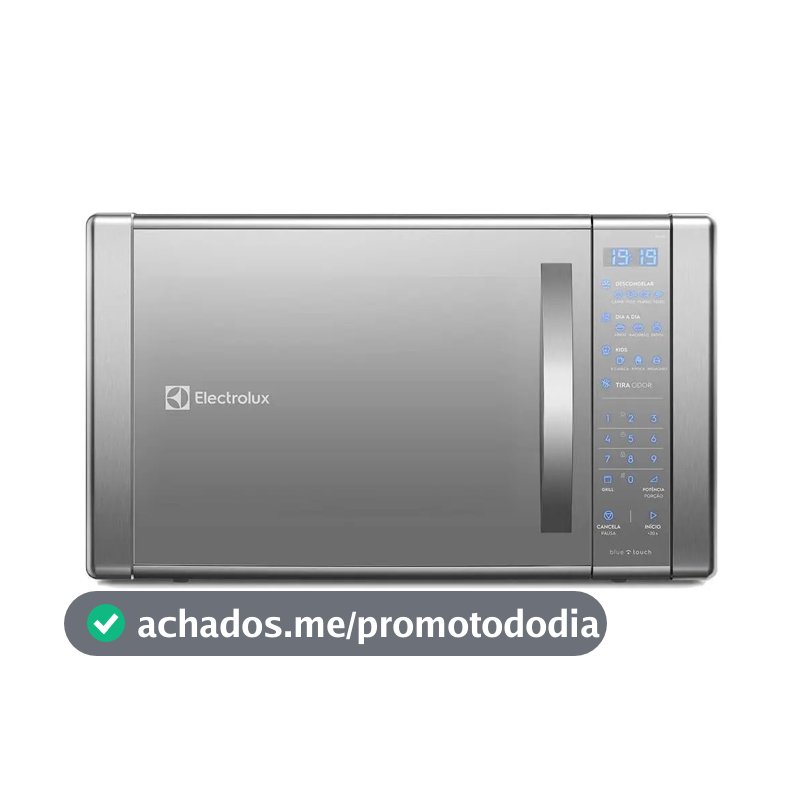 Micro-ondas Electrolux 31 Litros E Grill Prata - Me41x