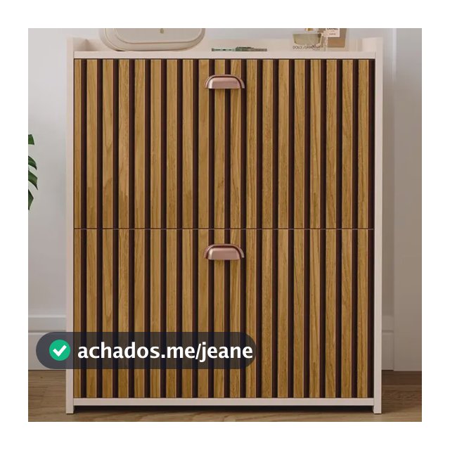Sapateira Multiuso Organizador Calçado 2 Porta Closet Cor