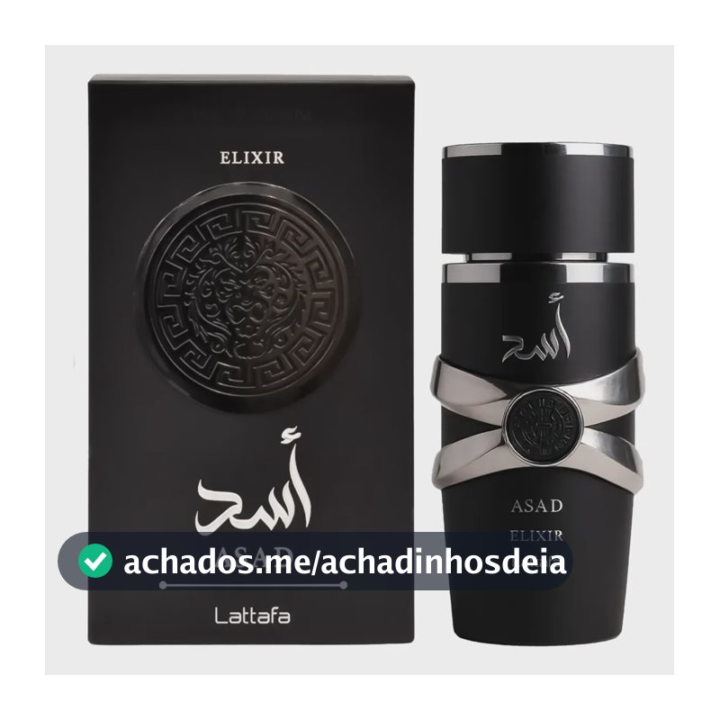 Perfume Árabe - Lattafa Asad Elixir Edp 100ml