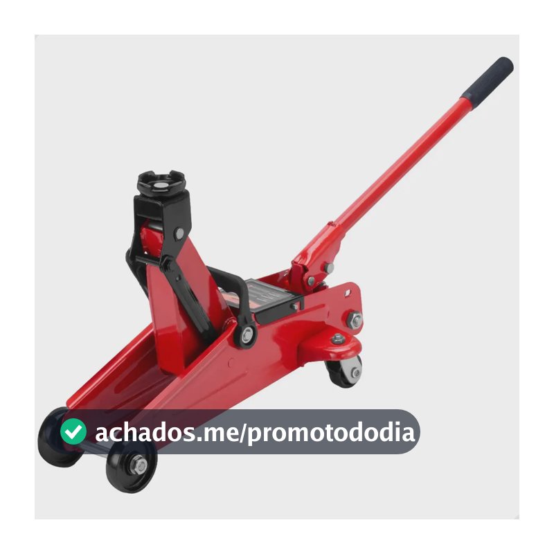 Macaco Hidraulico Tipo Jacare Até 2 Toneladas Elevação 125-300mm 510085 Com Caixa Plástica Sparta