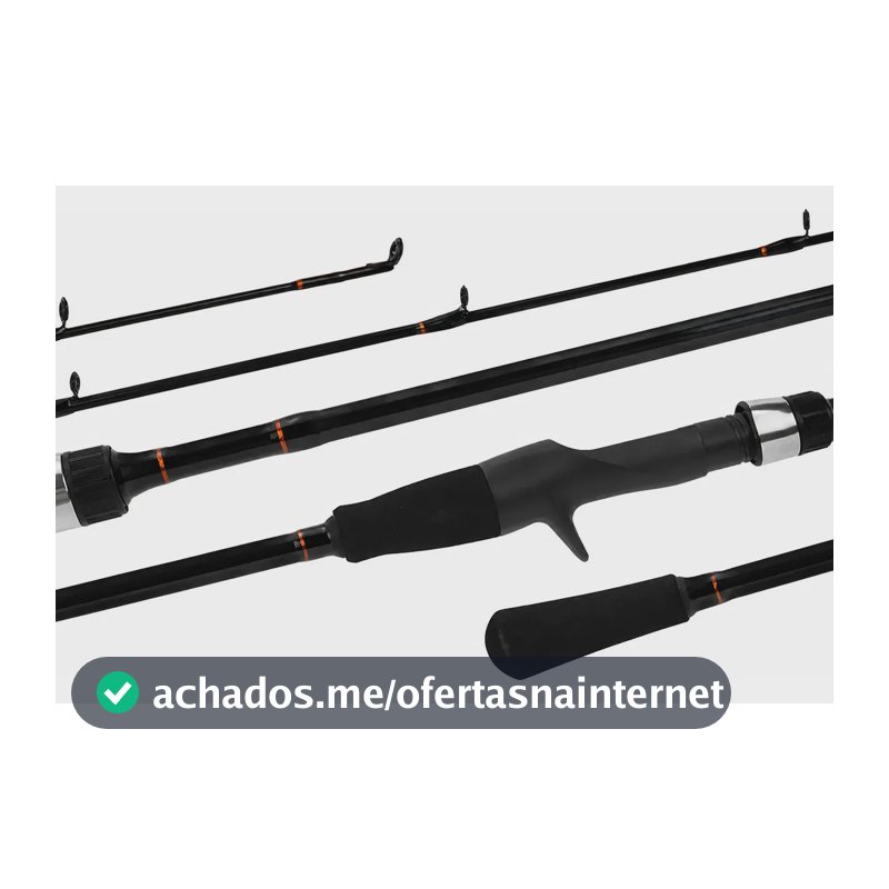 Vara De Carretilha Sioux C561 1,68mts 10-20lbs 1p - Albatroz Preta