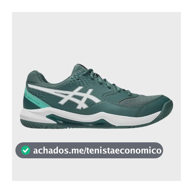 Tênis Asics Gel-dedicate 8 Masculino Verde Oferta