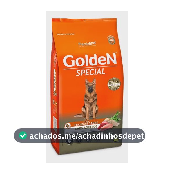 Golden Special Ad. Frango E Carne 15kg Pet