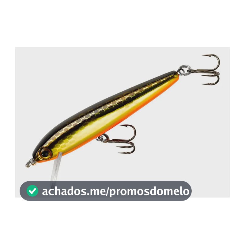 Isca Artificial Rebel Minnow Tracdown 6,5cm Peso 5g Slick Gold Minnow