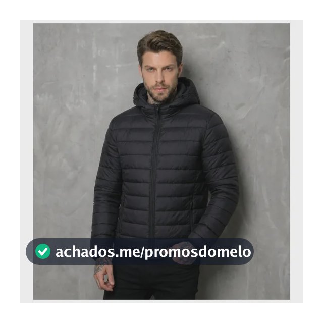 Jaqueta Puffer De Frio  Blusa Impermeável Inverno Intenso