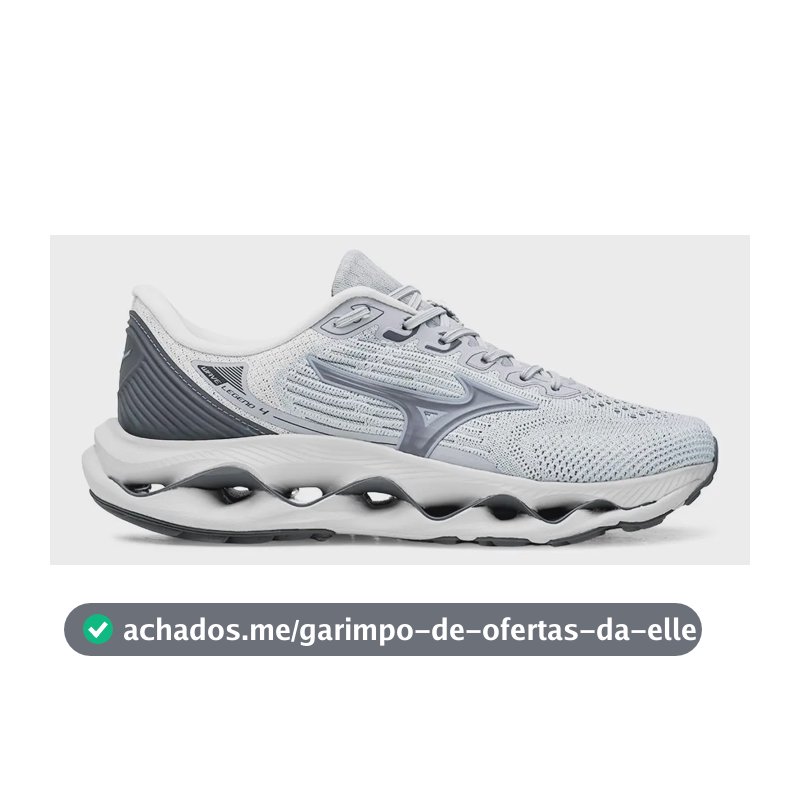 Tênis Mizuno Masculino Wave Legend 4 Original Cinza / Grafite 41