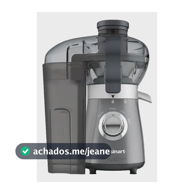 Juicer E Liquidificador Cuisinart SmartDuet 127V 450W 2 Em 1 Extrator De Sucos E Smoothies Prata - CBJ-450BR