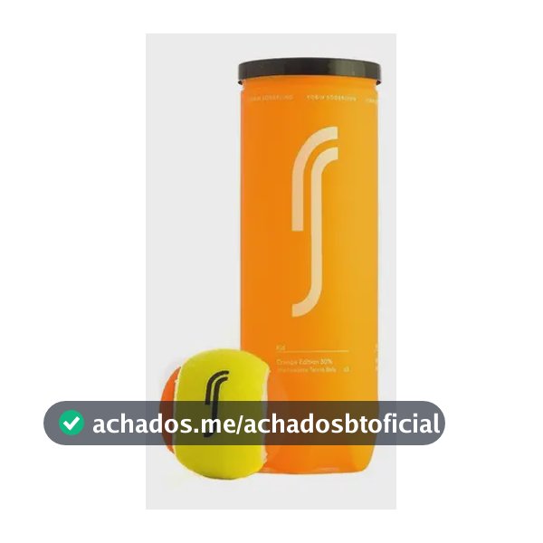 Bola De Beach Tennis Orange Robin Söderling Tubo C/ 03 Bolas Laranja