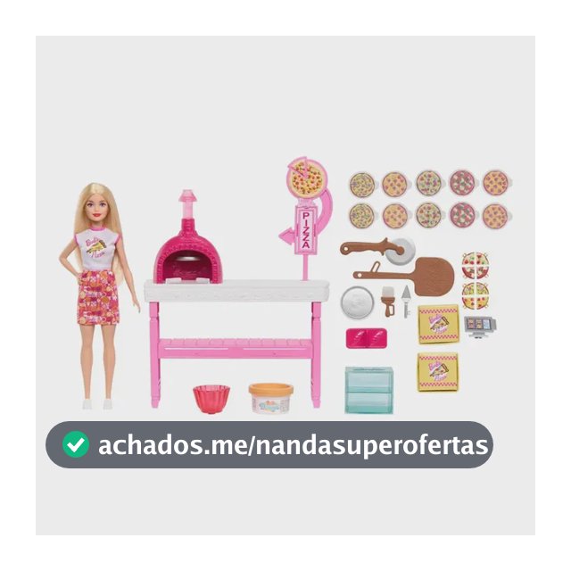 Barbie Conjunto de Brinquedo Conjunto de Jogo Pizzaria