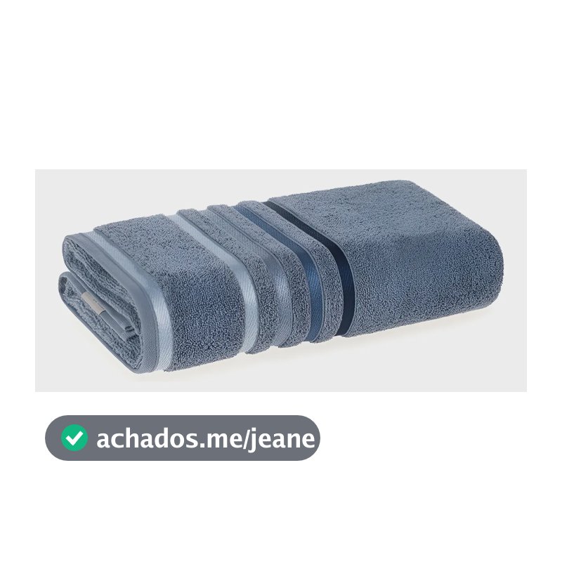 Toalha De Banho Lumina Azul Sereno/azul Karsten Cor U Lisa