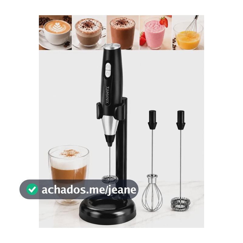 Espumador Leite Mini Mixer Misturador Batedor Café Portátil Sortido Usb