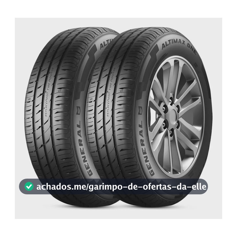 Kit 2 Pneu General By Continental Aro 14 175/65r14 82t Tl Al