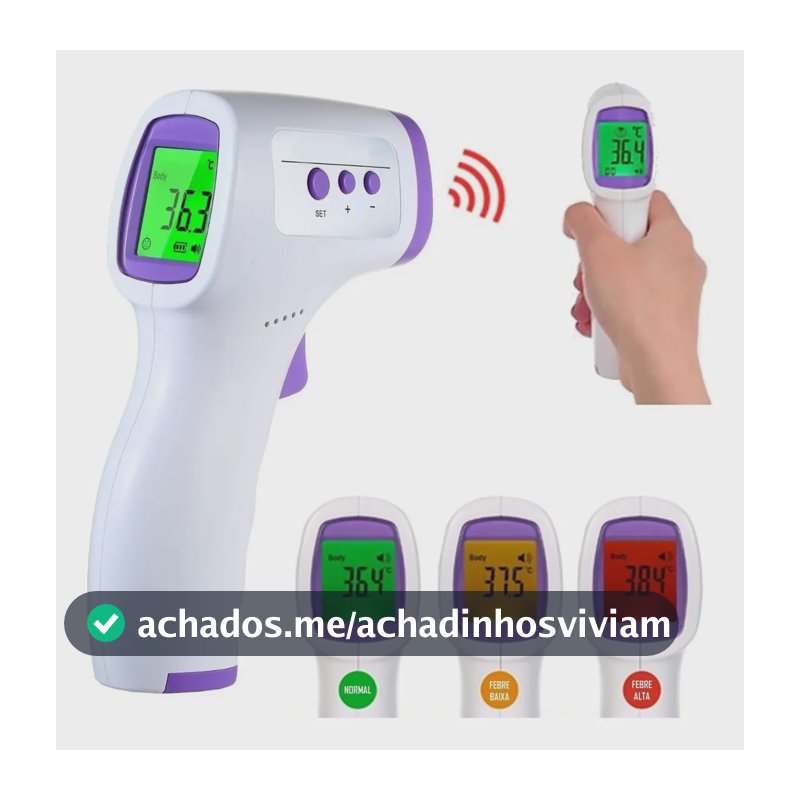 Termômetro Infravermelho Digital Laser Medidor Temperatura