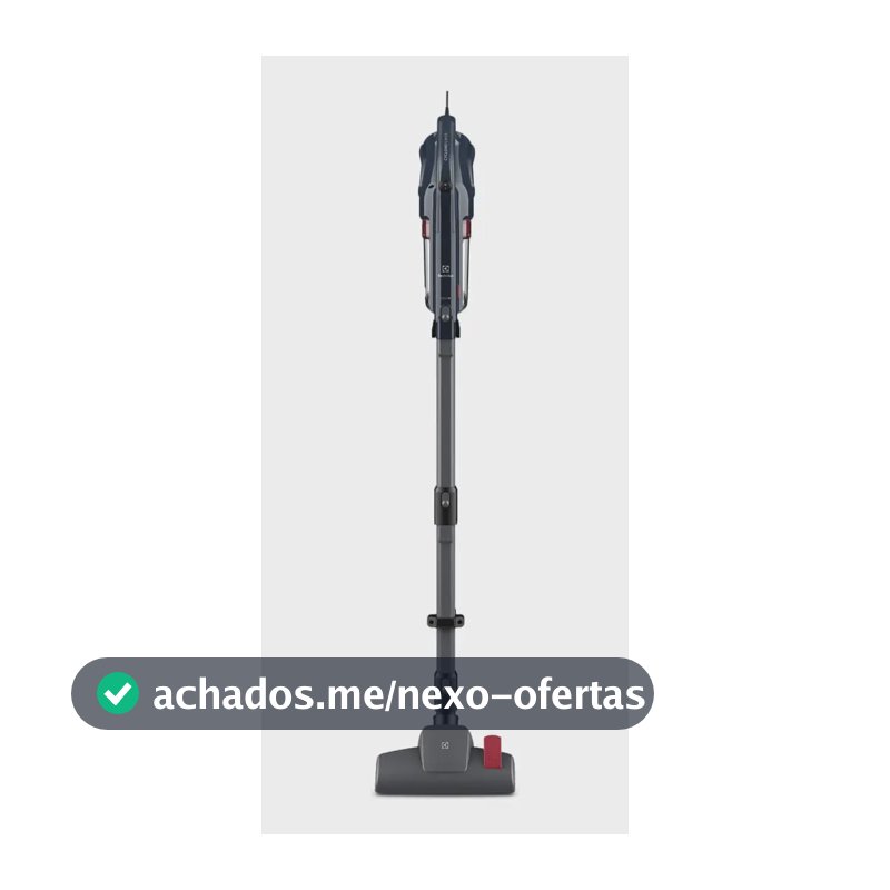 Aspirador de Pó Vertical com Fio Electrolux 1300W 3 em 1 Cyclone Power Filtro HEPA Preto (PTE10)