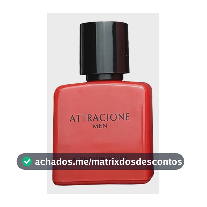 Attracione Men perfume Masculino Com Feromônios Ativados 25 mL