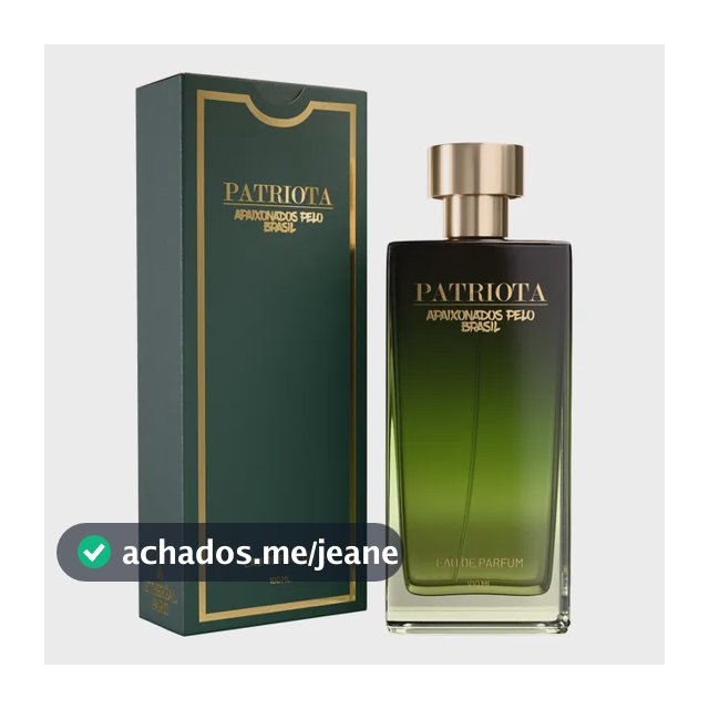 Perfume Patriota Tradicional 100ml - Eau De Parfum