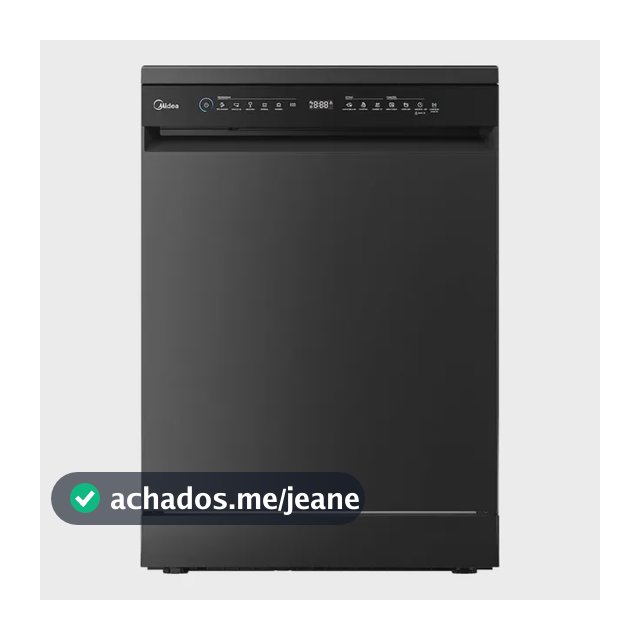 Lava-louças 14 Serviços Touch Plus Preta Midea Preto 220v