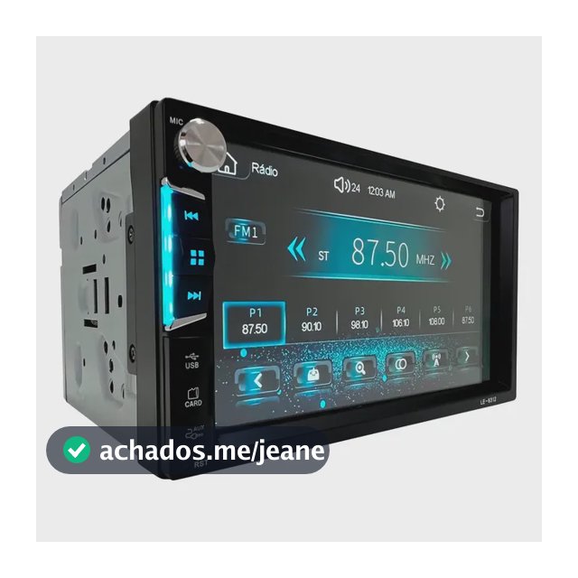 Central Multimídia Automotiva Lelong Carmedia Autoplay