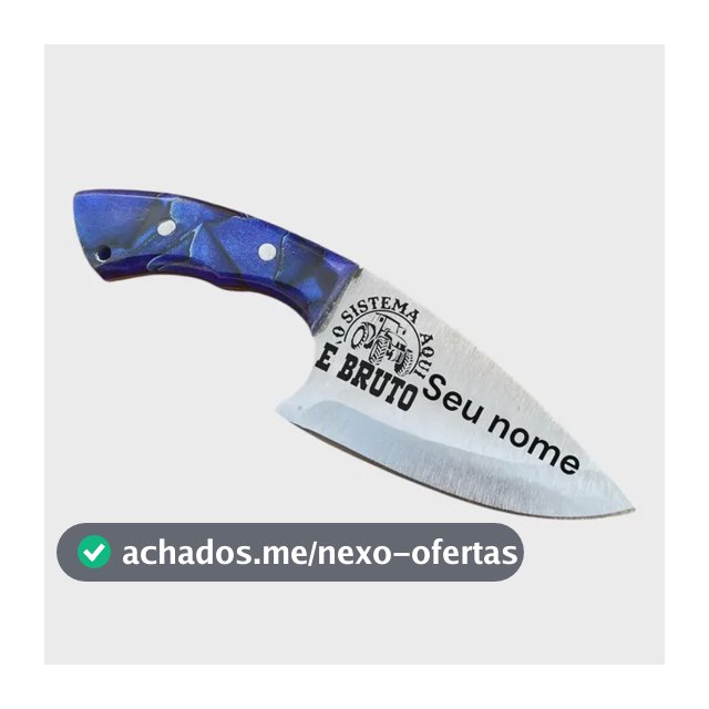 Faca Campeira Personalizada Em Inox E Bainha Em Couro