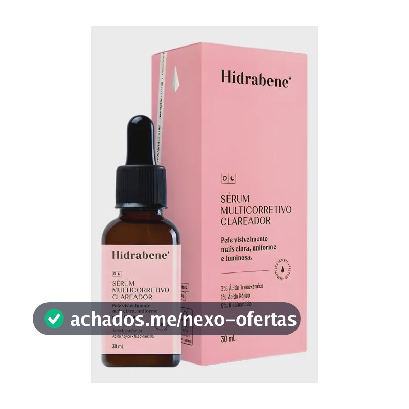 Serum Hidrabene Multicorretivo Clareador 30ml Tipo de pele Mista