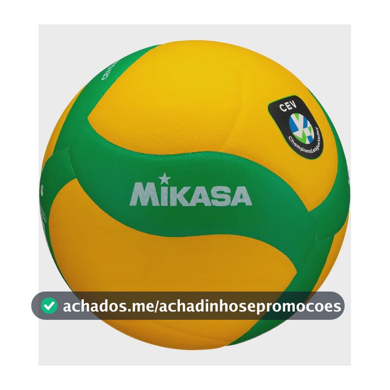 Bola de Vôlei Mikasa V200w Europeu Cor Verde