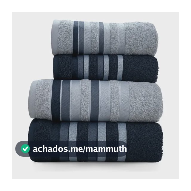 Jogo Toalhas Banho Grossas Macias Algodão 4pç Absorventes