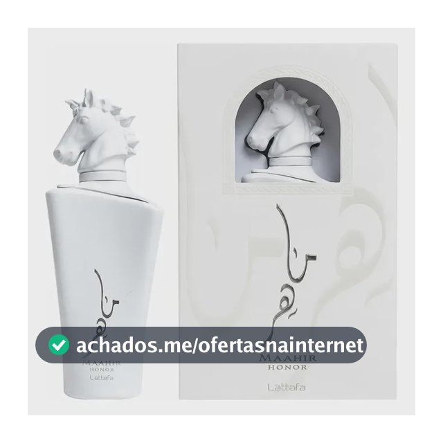 Perfume Árabe - Lattafa Maahir Honor Edp 100ml