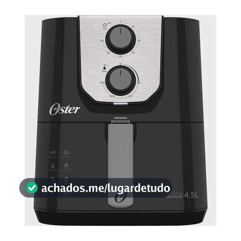 Fritadeira Black Perform 4,5L Oster OFRT510