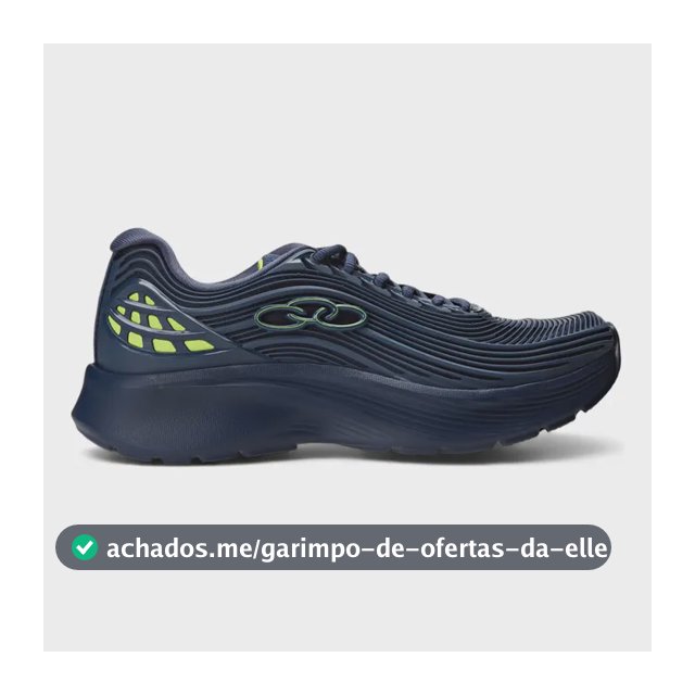 Tênis Esportivo Masculino Fluir Olympikus Petróleo/marinho Liso 38 Br