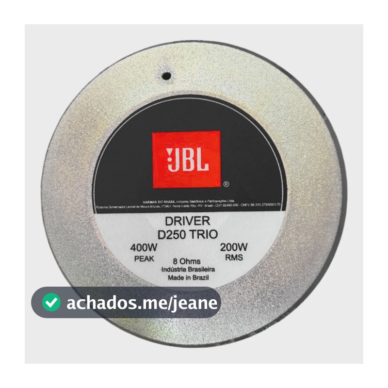 Driver Selenium D250 Trio - 200w Rms - 8 Ohms Para Som
