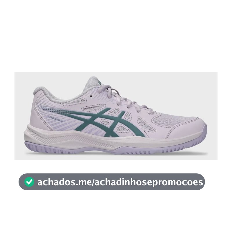 Tênis Feminino Upcourt 6 Lilas Asics Lilás Liso 34 Br