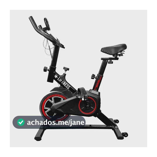 Bicicleta Ergométrica Profissional Spinning X11 Em Aço Carbono Suporta Até 120kg - Liftness Preto