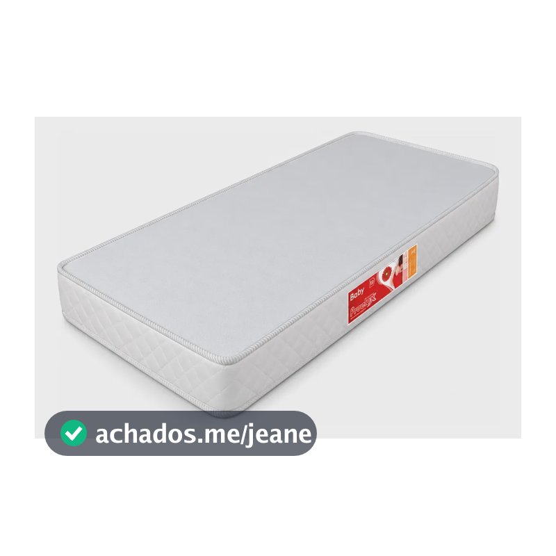 Colchão Americano Para Berço D18 70x130x10 Prorelax Baby
