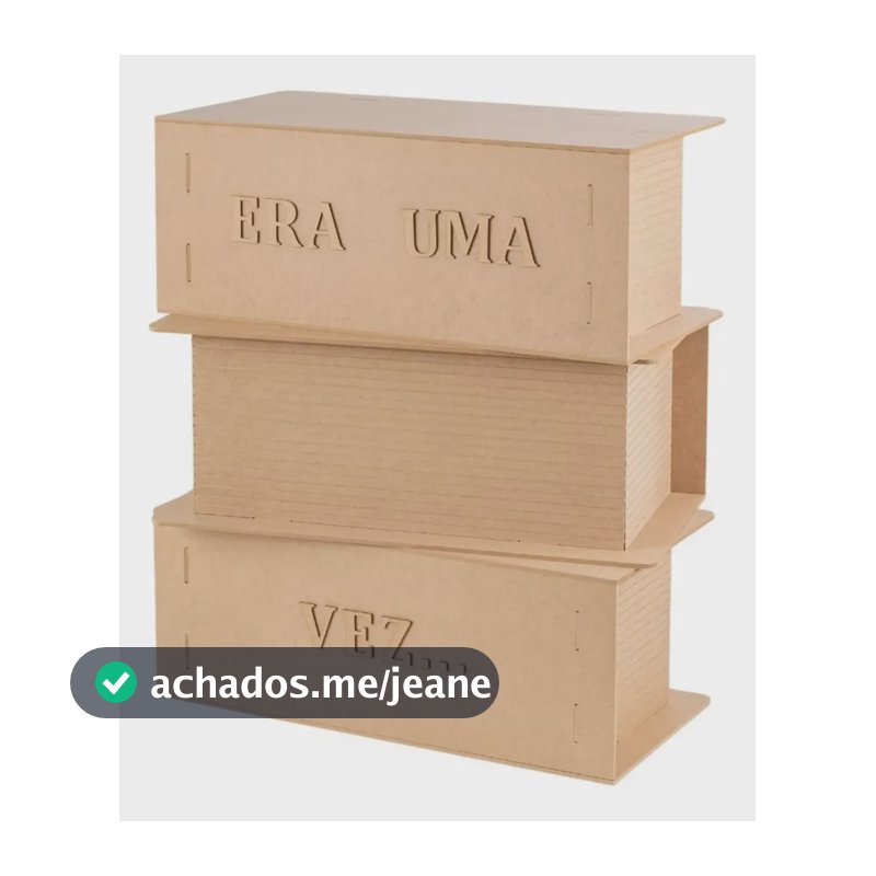 Mesa Livro  Era Uma Vez  81 Cm Em Mdf Cru Decoração Festa Mdf Cru Era Uma Vez