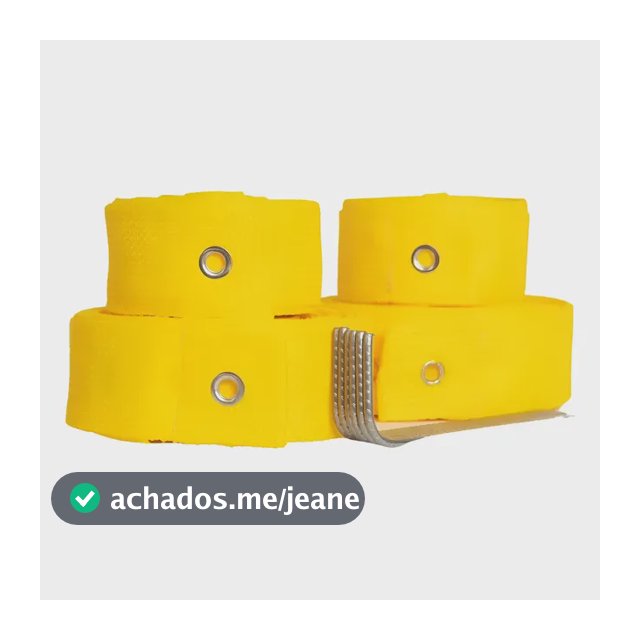 Fita De Marcação Quadra 6x12 Praia Ou Gramado+ Fixadores