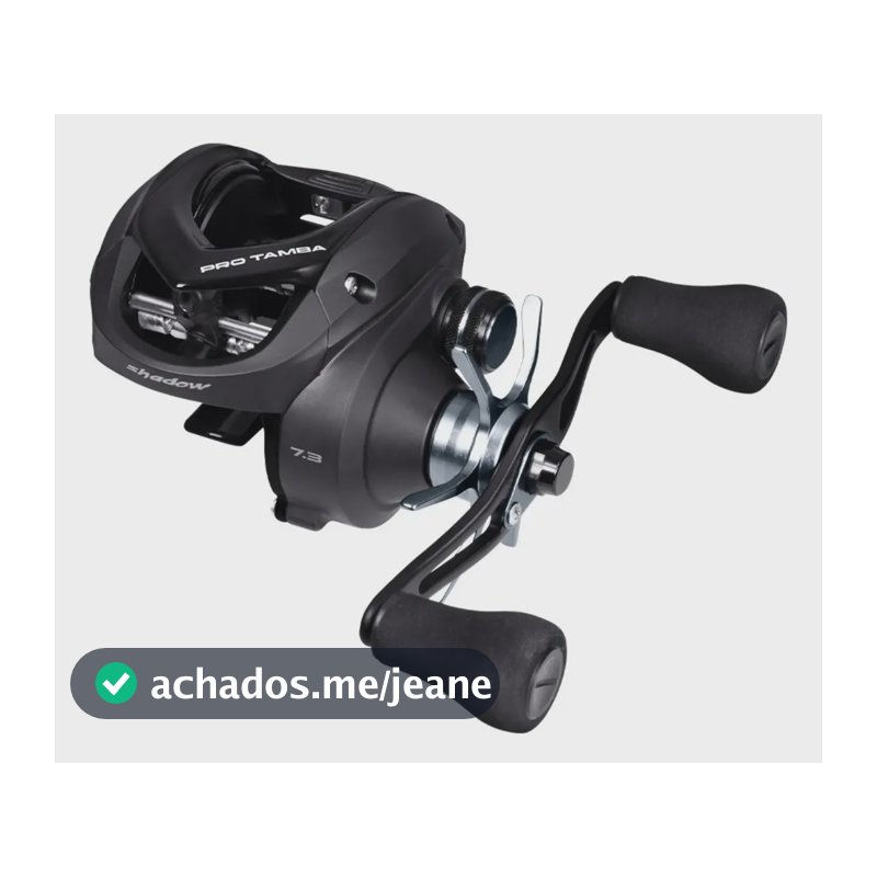 Carretilha Pesqueiro Saint Bg Pro Tamba Shadow 7.3 Drag 12kg Direito Direito