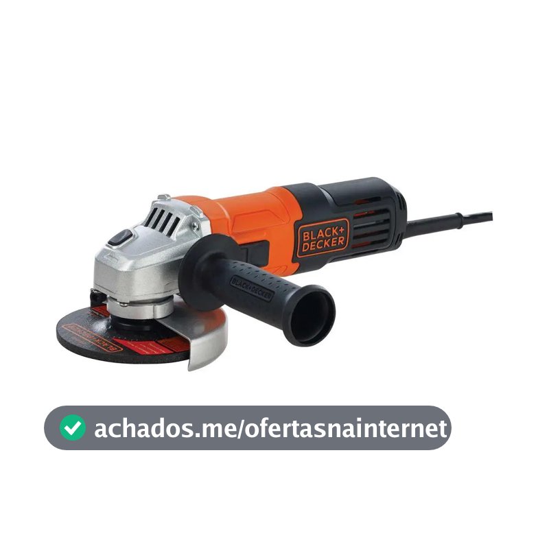 Esmerilhadeira Angular 115mm BLACK+DECKER 12.000RPM G650 650W