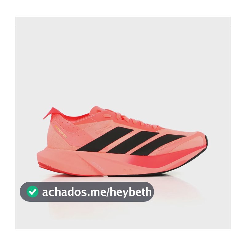 Tênis adidas Adizero Drive Rc Corrida 21 A 42 Km Lightstrike Rosa 42 Br