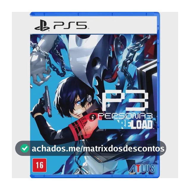 Persona 3 Reload PS5 Mídia Física