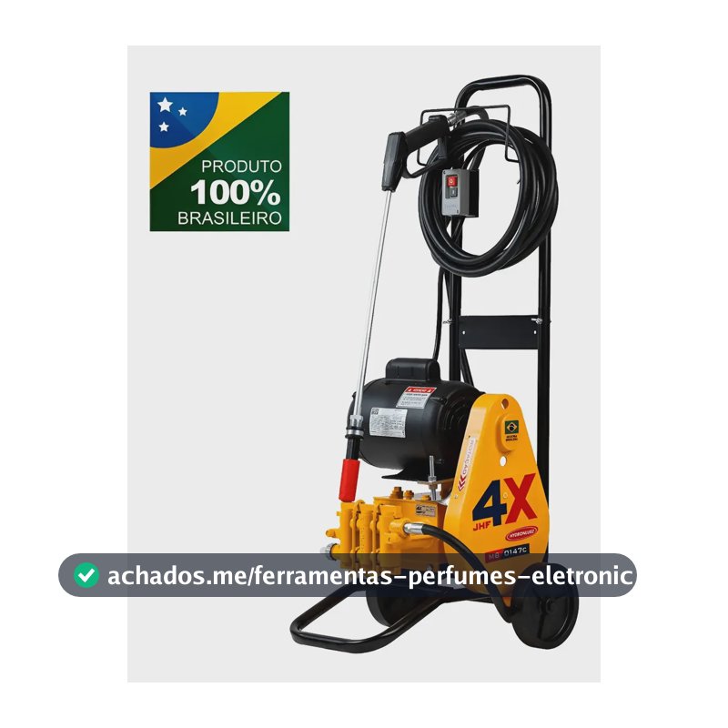 Lavadora De Alta Pressão Hydronlubz Mb147c 450psi 220v Amarelo 220v