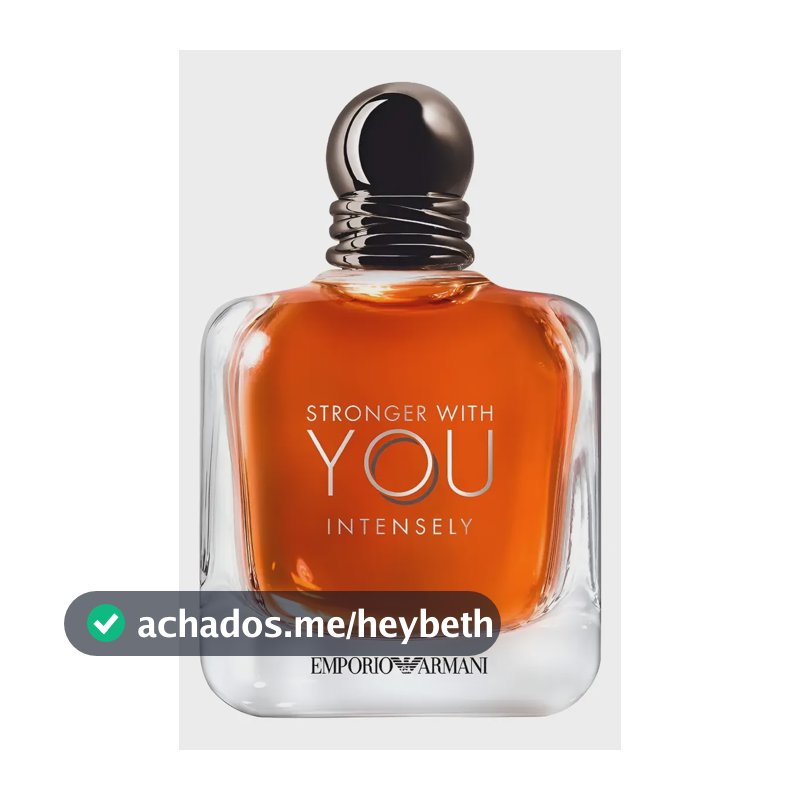 Giorgio Armani Stronger With You Intensely Edp - Perfume Masculino 100ml