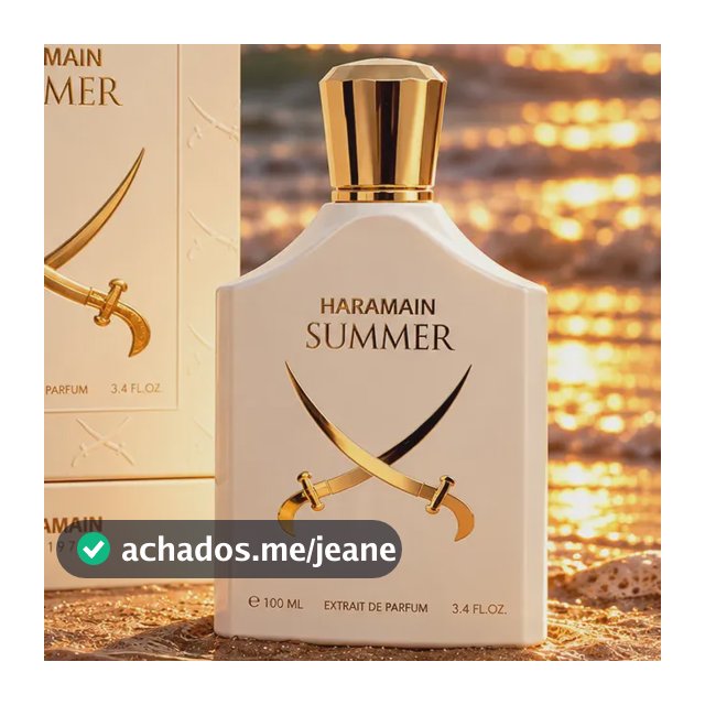 Perfume Al Haramain Summer Extrait De Parfum  100ml Original