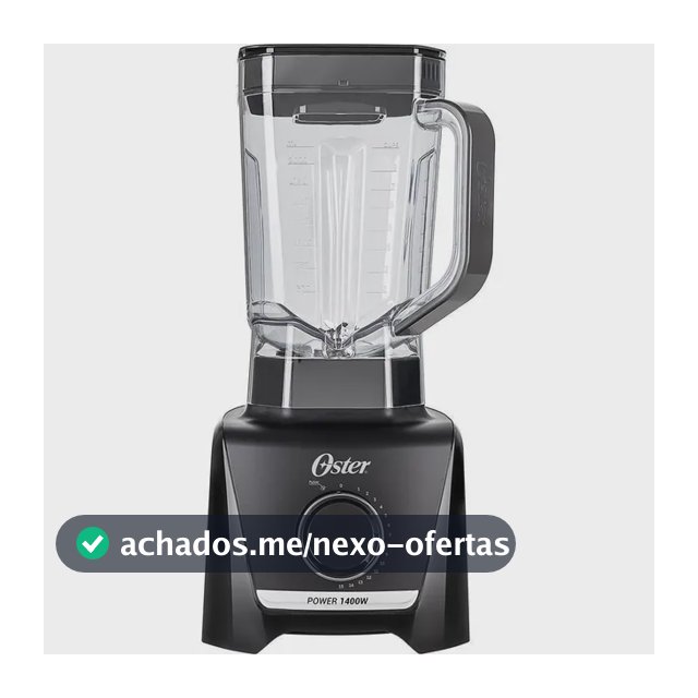 Liquidificador Oster OLIQ610 1400w Full 3,2L Cor Preto