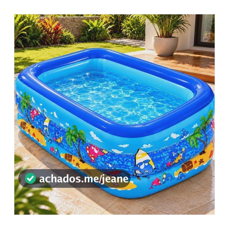 Piscina Inflável 210 Litros Top Rio