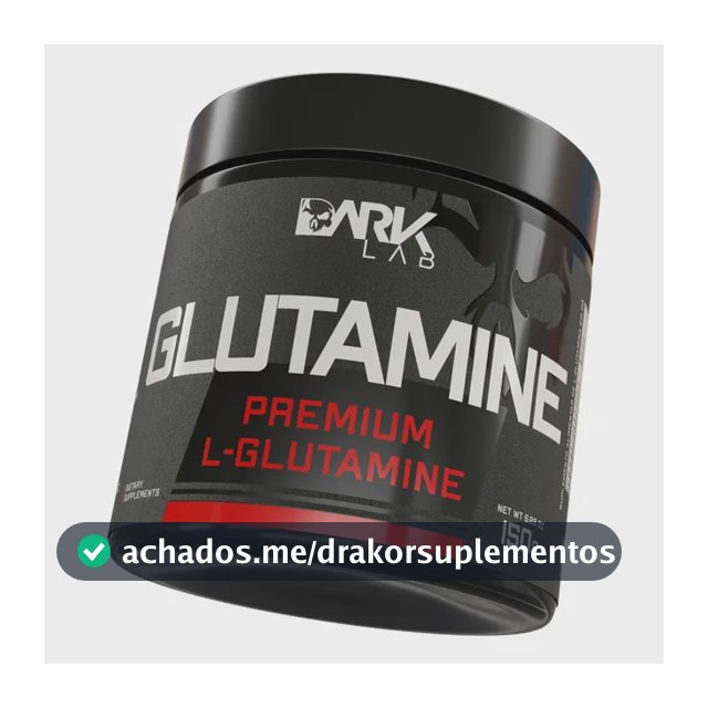 Glutamine 150g - Dark Lab Sabor Sem sabor