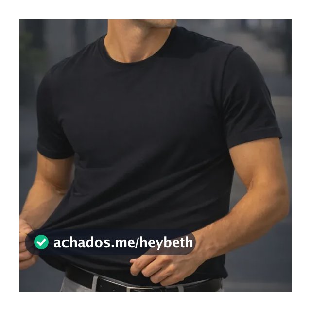 Camiseta Basica Modal Masculina Algodão Malha Peruana Preto Sem Estampa G Liso
